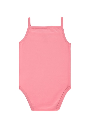Civil Baby Kız Bebek Çıtçıtlı Badi 3-9 Ay Pembe 14587140513Y-3 Pembe