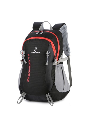 Padalink 30l Su Geçirmez Hafif Sırt Çantası: Kamp, Yürüyüş Ve Dağcılık İçin Erkek Ve Kadınlar İçin Pratik Günlük Çanta Siyah