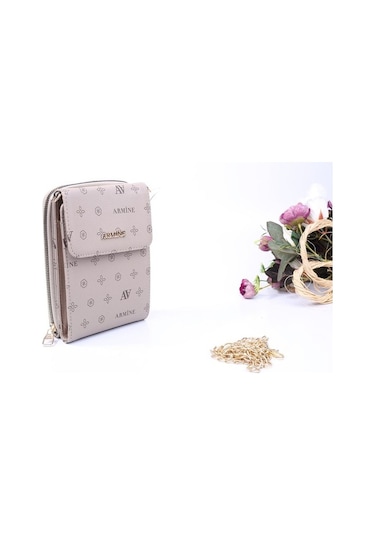 Armine 266 Kadın Baskılı Günlük Telefon & Çapraz Çanta