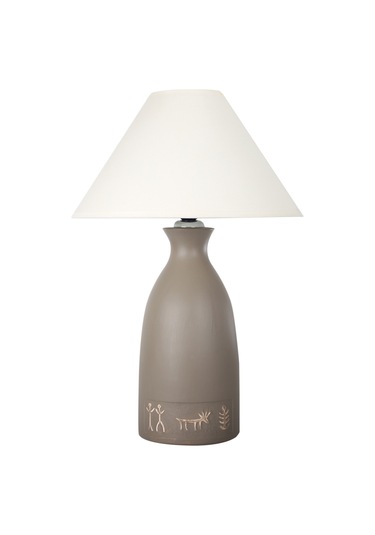 Patara Seramik Vizon Abajur Vizon