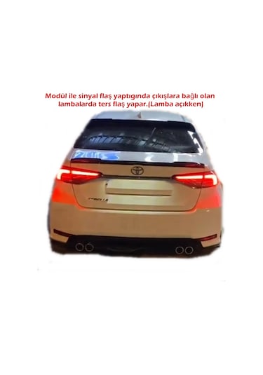 Sinyal Tersleyici Modül Sinyal Ve Parkların Ters Cakışması Uyumlu