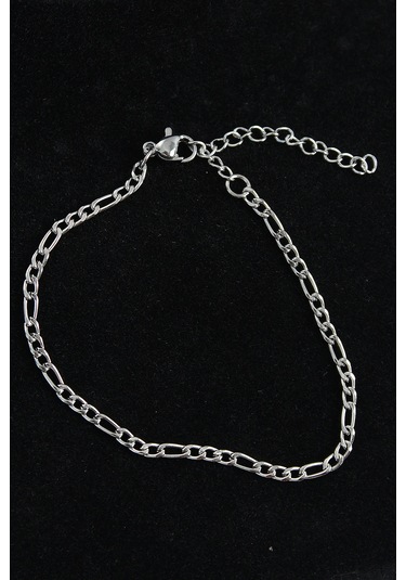 316l Çelik Figaro Model Gümüş Renk Erkek Bileklik Çok Renkli