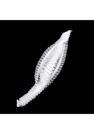 Suntek Spa Salonu Ev Için 100 Adet Tek Kullanımlık Beyaz Duş Beyaz