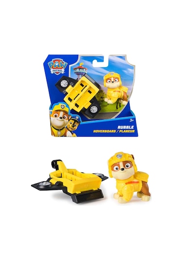 Paw Patrol Figür Ve Planör Rubble Paw Patrol