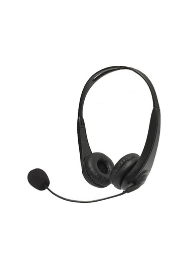 Yunboo E13 Usb 2.0 Kulaküstü Kulaklık Bilgisayar İçin Gürültü Engelleme Mikrofonlu Siyah Stereo Telefon Kulaklığı