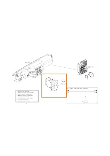 Iveco-s Way-adr Düğme, Kumanda Kabin İç S-way 2024