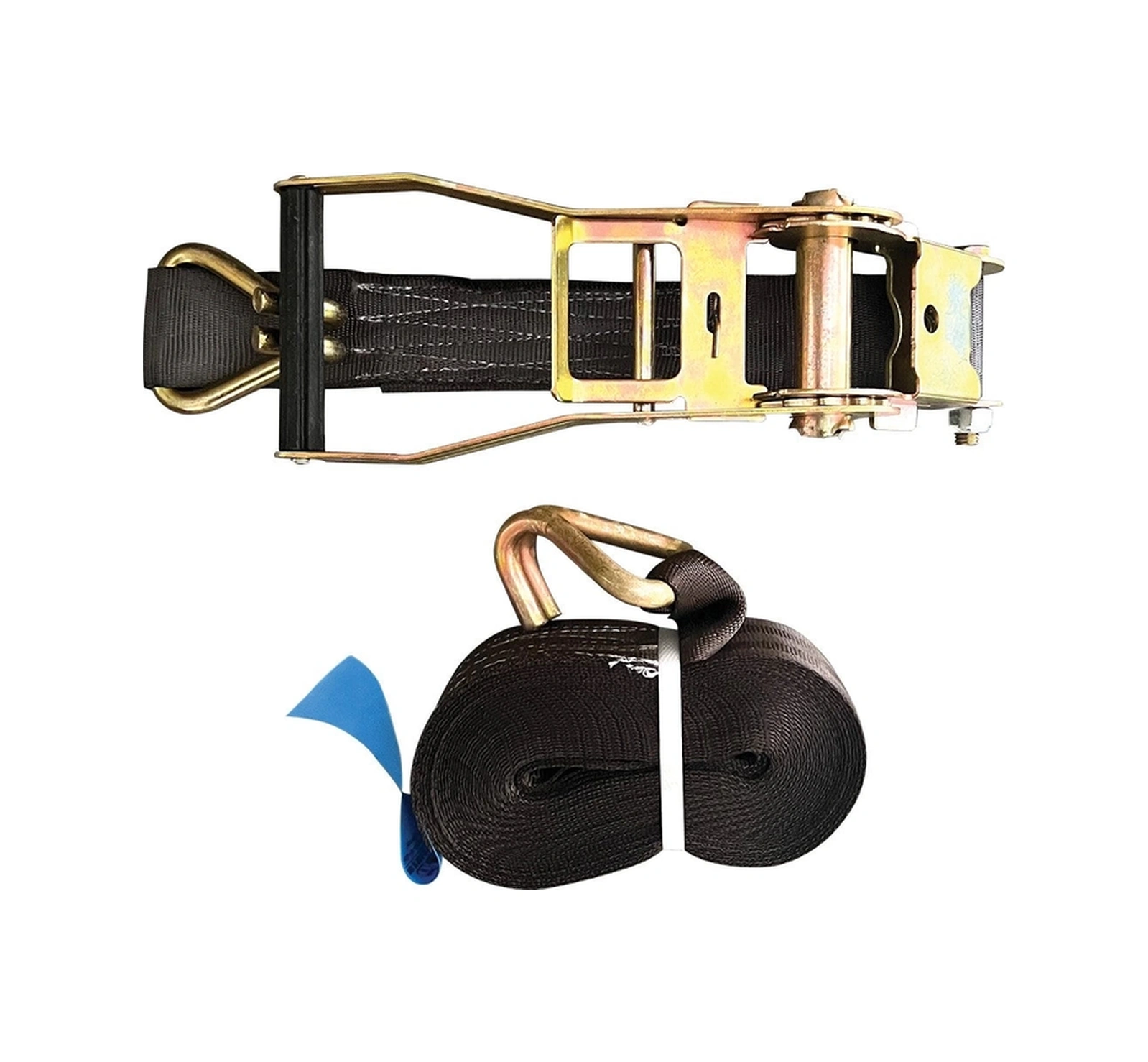 Ks 11 Spanzet 10 Metre Siyah Emniyet Kemeri Polyester Yük Gerdirme Kayışı