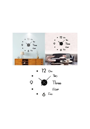 Pazly Suntek Saati Magideal M Duvar Dıy Büyük Qx Siyah