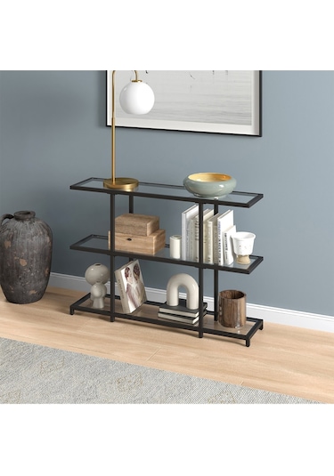 Betty Siyah Metal&cam Dresuar 140cm Siyah