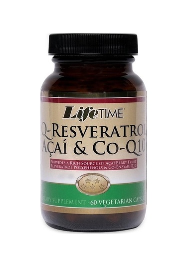Life Time Q-Resveratrol & Acai & Co-Q10 60 Kapsül