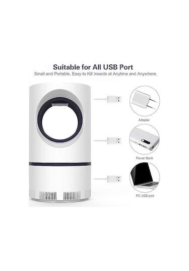 Lamba Kovucu Öldürücü Sivrisinek Açık Hava Anti Tuzak Zapper Böcek