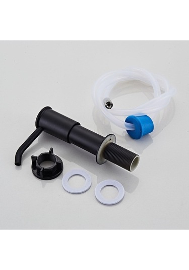 Bosphorusboutique02 Suntek Mutfak Lavabo Sıvı Pompası Uzatma Borusu Siyah Siyah