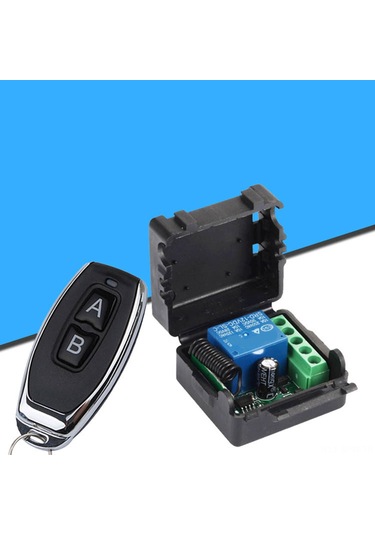 Maiyame 12v 433mhz Kablosuz Kumanda Anahtarı - Anlık, Kendi Kilitleme, Birbirine Kilitleme Ve Gecikme Modlu Röle Kontrolü