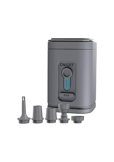 Suntek Havuz Oyuncakları Için Mini Pompa Elektrikli Hava Gri Gri