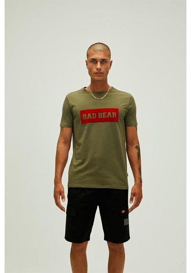 Bad Bear 22.01.07.013-c70 Flog Erkek T-shirt Haki