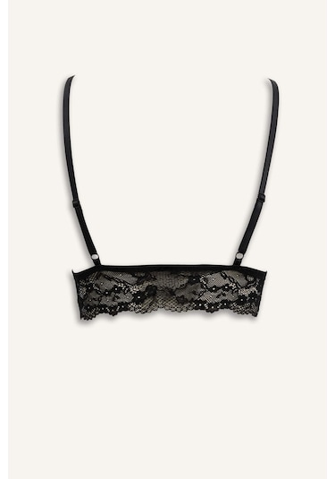 Defacto Pedli Dantelli Bralet Fall İn Love D7843ax25wnbk27 Siyah