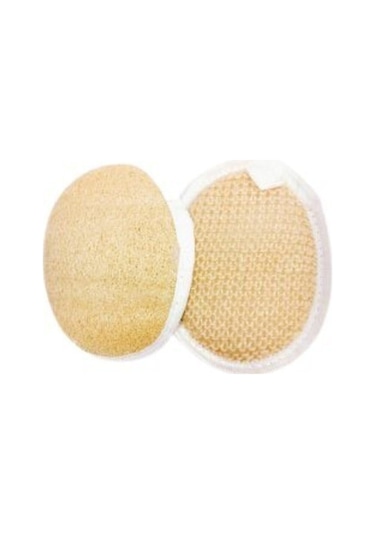 Doğal Kabak Lifli - Palmiye Lifli 2'li Peeling Yüz Kesesi Oval