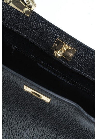 Postacı Çantası Kadın Laıne M Piumelli Milano Bag D28 Black Siyah