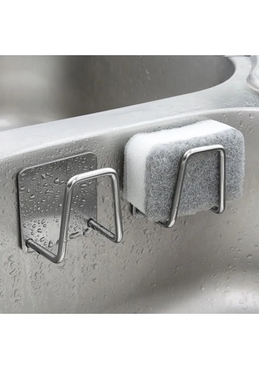 Kangvka Mutfak Çekmecesi Duvarlı Organizatör - 304 Paslanmaz Çelik, 4 Kg Yük Kapasitesi, 2 Adet, Sabit Ve Dayanıklı, Lüx Ayna Gri Gümüş