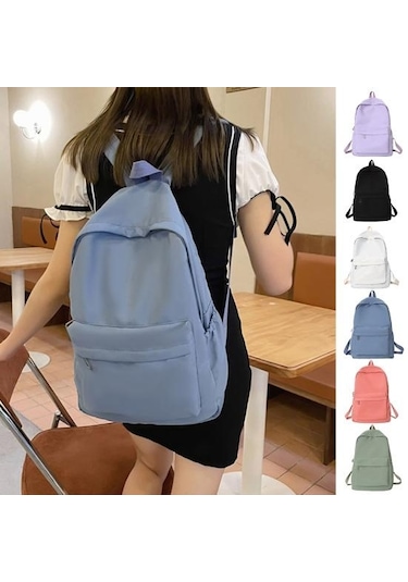 Sağlam Sırt Çantası Su Geçirmez Taşınabilir Kullanım Blue