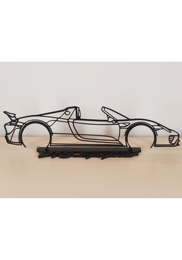 Porsche 918 Spyder 20cm Plastik Masa Süsü Masa Dekorasyonu
