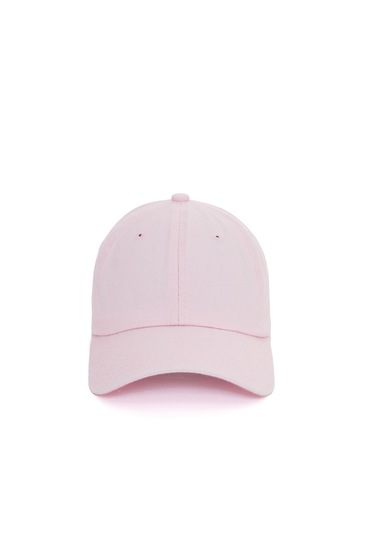 Berellini Sade Yıkamalı Şapka Açık Pembe