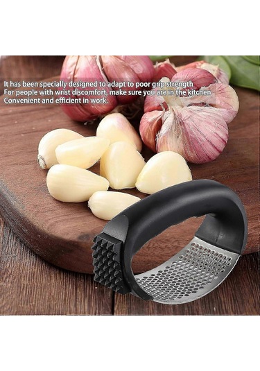Sarımsak Presi Paslanmaz Çelik Sarımsak Presi Salıncaklı, Ev Tipi Çok Renkli