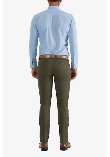 P 1050 Slim Fit Haki Spor Pantolon Haki