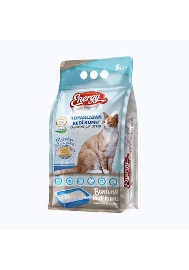 Super Premium Energy Kedi Kumu Sabun Kokulu 5 Lt