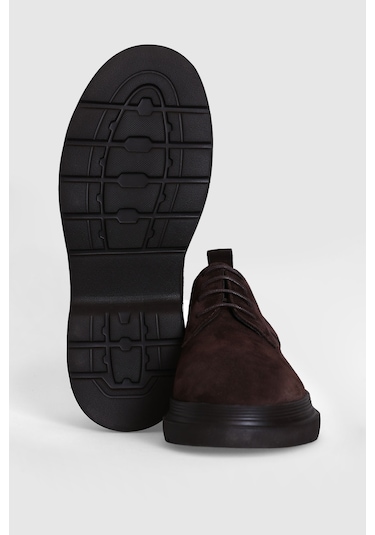 Lufian Bruce Erkek Deri Ayakkabı Kahverengi Kahverengi 112230214100400 Kahverengi