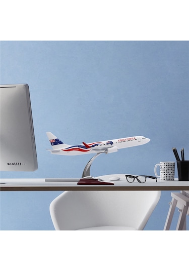 Zekupp - Maket Uçak - Boeing 737-800 1/100 - AVUSTRALYA ÖZEL TASARIM Model Uçak
