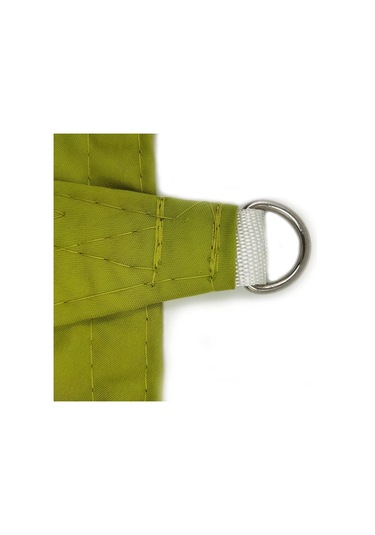 Açık Taşınabilir Nefes Alabilir Güneş Gölge Yelken Uv Koruma Üçgen Yelken Yeşil