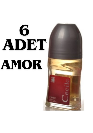 Cecile Amor Kadın Roll-on 6 X 50 Ml