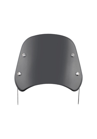 Suntek 5-7" Motosiklet Far Ön Cam Rüzgar Saptırıcı Gri