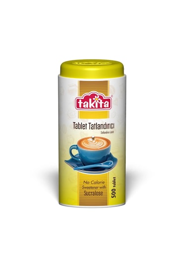 Takita Tablet Tatlandırıcı Sukralozlu 500'lü