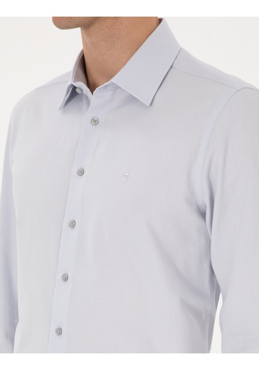 Pierre Cardin Erkek Gri Gömlek Desenli 50312330-vr024 Gri