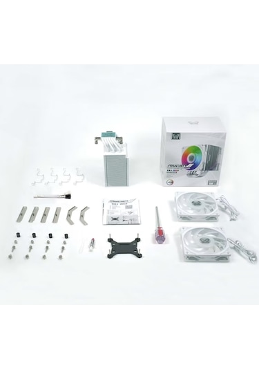Scythe Mugen 6 Scmg-6000dwr Kule Tipi Soğutucu Beyaz