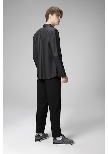 Dericlub Wm202 Gerçek Deri Erkek Gömlek