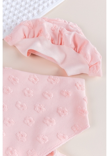 Güpürlü 8'li Kız Bebek Hastane Çıkışı Bebek Takımı