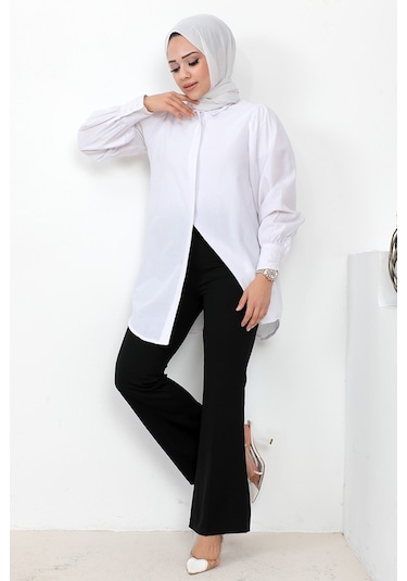 Piyale Ispanyol Paça Pantolon 653 - Siyah