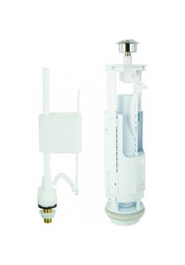 Nkp Çift Kademeli Basmalı Rezervuar Klozet İç Takımı Beyaz