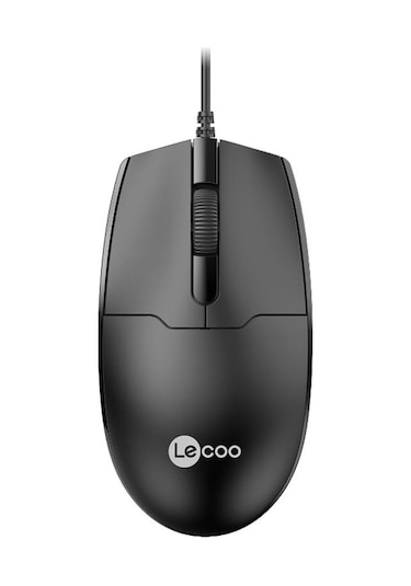 Lecoo Usb Optik Kablolu Mouse Siyah Ms101