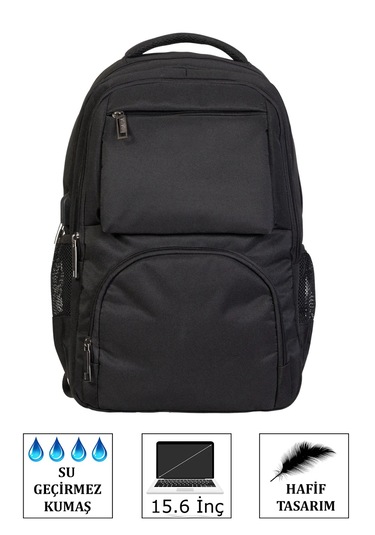15.6" İnç Tablet Usb Bölmeli Laptop Sırt Çantası