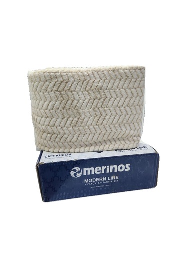 Modernline Çift Kişilik 3 Parça Sense Battaniye Seti Vizon Mocha Cappuccino