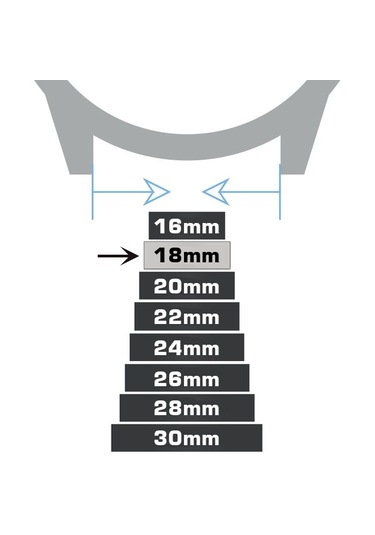 18mm Lacivert Kroko Hakiki Deri Saat Kordonu Kayış