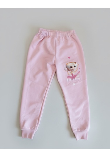 Ballerina Cappuccina Kız Çocuk 2'li Alt Üst Takım Pembe