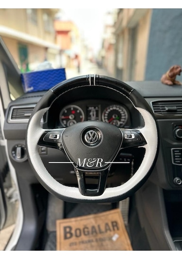 Volkswagen Golf Spor Model  Kaplama Deri Direksiyon Kılıfı