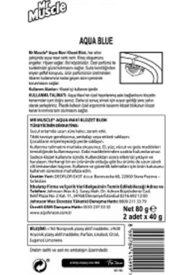 Mr. Muscle Aqua Blue Klozet Blok 2'li 80 G