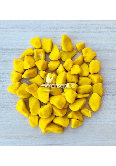 Renkli Dolomit Taş Sarı 2Kg