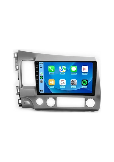 Maitech M-t-c 632 Serisi Honda Civic Fd6 2006-2012 6+64gb Multimedya Teyp 9"